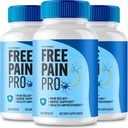 Kostenlose Pain Pro Kapseln, kostenlose PainPro Gesundheitsunterstützung Ergänzung Pillen - Maximale Stärke, FreePain Pro Gesundheit & Wellness, Alle natürlichen Formel Offizielle FreePainPro Kapseln Bewertungen (3 Pack)
