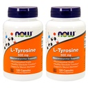 L-tirosina 500 mg 120 capsule (pacchetto di 2)