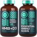 WILD FUEL HMB avec vitamine D3 et complément d'acide amino essentiel Puissance et groupe de récupération