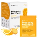 TRULEAN Alltag Wellness Shot Powder - Kurkuma, Ingwer, Vitamin C, Immunität & Immununterstützungsergänzung - Keine künstlichen Inhaltsstoffe, kein Zucker & Glutenfrei - 30 Packungen Citrus Flavor