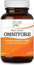 Real-ZymesTM OMNIVORE Verdauungsenzym-Ergänzung mit Probiotika für bessere Verdauung - Natürliche Unterstützung für Relief von Bloating, Gas, Belching, Durchfall, Verstopfung, IBS, etc. - 90 Caps