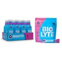 BIOLYTE Elektrolyt-Getränk & IV Hydration Drink Mix - Doctor-Formulierte FSA & HSA Elektrolyte Flüssigkeit, Rehydration Pulver-Packets, Chemotherapy Must Haves für Frauen & Männer - Berry, 12 Flaschen, 16 Sticks