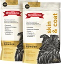 Der fehlende Link Skin & Coat + Probiotics Supplement 1lb Bag 2/Pack - Leistungsstarkes Superfood-Pulver für Hunde unterstützt gesunde Haut &amp; Glossy-Coat, fördert Haarwachstum