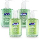 PURELL Advanced Hand Sanitizer Beruhigendes Gel, frischer Duft, 8 oz Pump Bottle (Pack mit 4), 9674-06-ECDECO