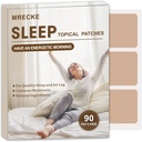 Schlafaufnäher für Erwachsene Extrastärke - Fast Acting, Skin-Friendly für Männer und Frauen, Cruelty Free Sleep Aid Alternative | 90 Patches
