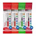 Hydrationspulver, 4 Flavors, Packung mit 24 Elektrolyt-Pulver-Packets, Natürlich aromatisierte Hydrating-Packets für Wasser, schnell wirkende Hydrate-Elektrolyten mit Vitaminen B&C, Energie &amp; Erholung
