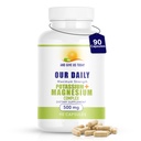 Unsere tägliche Vites Kalium-Magnesium-Ergänzung 500mg - Leistungsstarke Magnesium-Kalium-Ergänzung mit 5 Formen von Magnesium für Muskelrückgewinnung, Leg Cramps, Glutenfreie Nicht-GMO - 90 Caps