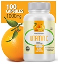 Vitamin C 1000mg 100 Kapseln (2 Flaschen)