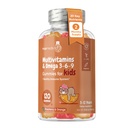 maxmedix Kids Multivitamin Gummis mit Omega 3 6 9 - 120 Gummi (60 Servierungen) - Essential Kids Vitamin A, C, D & B12, Mineralstoffe & Nährstoffe - Natürliche Himbeere & Orange Flavor - Third-Party getestet