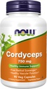 JETZT Nahrungsergänzungsmittel, Cordyceps (Cordyceps sinensis)750 mg, Gesunde Immununterstützung*, 90 Veg Kapseln
