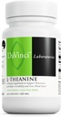 DAVINCI Labs L-Theanin - Nahrungsergänzungsmittel zur Hilfe bei Konzentration, Fokus, Entspannung und Irritabilität* - mit 200 mg L-Theanin pro Servierung - 60 vegetarische Kapseln