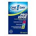 Ein Tag Männer Pro Edge Multivitamin, Ergänzung mit Vitamin A, C, D, E und Zink für Immun-Gesundheit Unterstützung und Magnesium für gesunde Muskel-Funktion, 50 Zähler