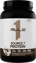 Regel 1 Quelle 7 Protein – Decadent Flavor, Velvety Smooth Texture, 22g Anytime Protein, und 10g Natürlich Occurring EAAs pro Servieren von 7 Premium-Quellen (1.8 Pfund*, Cookies & Cream)