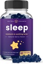 NutraChamps Schlafgummis für Erwachsene & Kinder | Melatonin Gummis mit Kamille, Valerian & L Theanine | Safe & Effektive für Kinder & Erwachsene | Vegan Kinder Melatonin 3mg, 1,5 mg oder 6mg
