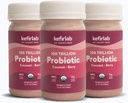 KefirLab Probiotics 100T CFU - 36 Strains - Vegan & Organic - Unterstützung Verdauung, Immunsystem, Gehirngesundheit, Stimmung & Stress. Berry (16-Pack)