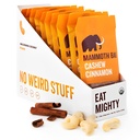 Cashew Cinnamon Bar- Organic, Paleo, Gluten Free and Raw by Mammoth Bar, 10-12g Protein, 1.8 Oz. Bar (10 Bars) ...