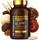 Dr. Sosnowski's BioActive X10 Mushroom Complex | Potent Extracts of Lion's Mane, Cordyceps, Chaga, Turkey Tail, Reishi, Shiitake, Tremelia, Oyster, Agaricus & Enoki | 120 Kapseln