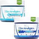 Mein Abenteuer zu passen Refreshing Hydration Elektrolyte Pulver mit Zero Sugar, Bundle, Blue Raspberry & Sour Blue Flavors