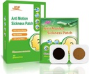Motion Sickness Aufnäher für Cruise Car, 40 Count Wasserdicht Nicht Drowsy Reisen Essentials Motion Sickness Aufnäher für Erwachsene und Kinder
