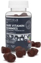 Partikel Herren-Haargummis, Glutenfreie & Vegan-Ergänzung mit Vitamin C, Biotin, Zink & Vitamin B12, Men’s Daily Supplement for Hair & Wellness Support, Cherry Flavor, 60 Gummis, 1 Monat Versorgung