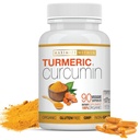 Kurkumin mit Piperin 1500mg, 90 Graf