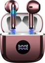 Wireless Earbuds, Bluetooth 5.4 Ear Buds LED Power Display Headphones Bass Stereo, Bluetooth Earbuds in-Ear Noise Cancelling Mic, 40H Playback Mini Case IP7 impermeabile per Android iOS