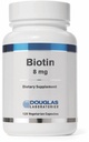 Douglas Laboratories Biotin 8 mg | Vitamin B7 zur Unterstützung von Enzymproduktion und Nerve-Funktion | 120 Kapseln