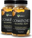 KaraMD Comfort Guard X24 | Joint & Movement Support Supplement | Turmeric Curcumin, Boswellia & Ginger | Muscle Discomfort & Joint Stiffness | Non-GMO, Gluten Free & Vegan Friendly (2 Pack)