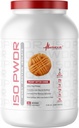 Metabolic Nutrition Whey Protein Isolate ISO PWDR Peanut Butter Cookie, 3.04lb, 23 Servierungen, 26g Protein, Fast Digesting, Zero Carbs, Delicious Flavor, Sehr Low Carbs & Fat, Zero Lactose