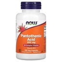 JETZT Lebensmittel Pantothensäure 500mg, 100 Kapseln (Pack von 1)