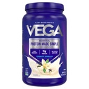 Vega Protein Made Simple Protein Powder, Vanille - Stevia Free, Vegan, Pflanzenbasiert, Gesund, Glutenfrei, Pea Protein für Frauen und Männer, 2.2 lbs (Packaging May Vary)