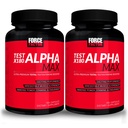 FORCE FACTOR Test X180 Alpha Max, 2-Pack, Total Testosteron und Nitric Oxid Booster für Männer mit Fenugreek Seed & Tribulus Blutfluss zu erhöhen & Verbesserung männliche sportliche Leistung, 360 Kapseln