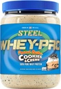 Stahl ergänzt Whey-Pro | Whey Protein Pulver für Männer und Frauen | Peanut Butter Cookies & Creme | 25 Servierungen (1.82lbs) | BCAA Aminosäuren | Essential Amino Acids | Gluten Free | Low Carb
