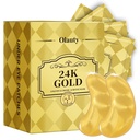 30 Pairs 24K Gold Augenmaske, Augenaufnäher für Puffy Eyes und Dark Circles, Unter Augenmaske Patches Hautpflege, für Frauen Männer