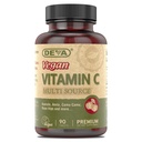 DEVA Vegan Vitamine - Vegan Food Based Premium Vitamin C - Multisource - Non-GMO - 90 Tabletten