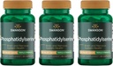 Swanson Phosphatidylsérine Mémoire Cerveau et soutien de la santé cognitive Supplément complexe triple-strength Phospholipide 300 mg 30 Capsules (3 Pack)