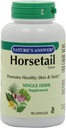 Nature's Answer Horsetail Herb | Promotes Gesundes Haar, Haut und Nägel | Made in the USA | Glutenfrei, Alkoholfrei, Kosher Zertifiziert und keine Konservierungsstoffe | Kapseln 90Ct