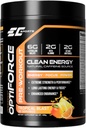 EC Sports OptiForce Pre-Workout Tropical Blast Supplement Powder - Clean Energy & Natural Caffeine w/Long-Lasting Endurance and Focus - 30 Portionen