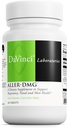DAVINCI Labs Aller-DMG - Nahrungsergänzungsmittel zur Unterstützung von Atmungs-, Nasen- und Hautgesundheit - mit Vitamin C, Quercetin und mehr - Glutenfrei - Tabletten