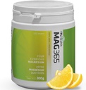 MAG365 Pure Ionic Magnesium Citrat Pulver - Natürliche & Bioverfügbare Wasserlösliche Ergänzung mit Zitronensäure - Unterstützt Energie, Muskel, Knochen & Herz Funktion | Exotic Lemon 300g 75-Servings