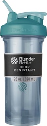 BlenderBottle Shaker Bottle Pro Serie Perfekt für Protein Shakes und Pre Workout, 28-Ounce, Cerulean Blue