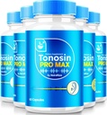 NutraRize (5 Pack) Tonosin Pro Max Capsules, Official Ear Health Formula, All-Natural Supplement zur Förderung von Innerer Ohr Gesundheit, Premium Hörgerät, TonosinProMax Bewertungen (300 Kapseln)