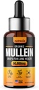 Mullein Tropfen für Lunge - Extra Strength Organic Mullein Blatt Extrakt Tincture für Lung Health, Detox, Immun- und Respiratory Support Better Lung Formula, Made in USA, Mullin Supplement Drops (2oz)