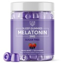FIOR Sugar Free 120-Count Sleep Aid & Calm Gummis, Melatonin Gummis Schlafhilfen für Erwachsene & Kinder. Gummy Vitamine für Schlaf. Erwachsene & Kinder Melatonin & L-Theanine Gummies natürliche Kräuter Schlafhilfe.