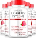 (5 Pack) Estratto di chetone del lampone, Chetone del lampone ufficiale per la perdita di peso, Formula Keto tutto naturale per sbloccare il vostro corpo e obiettivi di forma fisica, RaspberryKetone 1200MG supplemento, Recensioni (300 capsule)