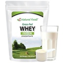 Z Natural Foods Grass-Fed Whey Protein Konzentrat - Sauberes Whey Protein Pulver aus Neuseeland - Kaltverarbeitetes reines Whey Protein mit essentiellen Aminosäuren für Ernährung & Fitness, Unflavored, 1 lb