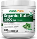 NusaPure Bio Kale Powder 10.000mg pro Servierung, 8.8 Unze, Extrakt 10:1, Non-GMO