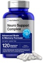 Horbäach Brain Supplement | 120 Kapseln | mit Phosphatidylserin & DMAE | Erweiterte Formel für Gedächtnis, Fokus, Klarheit | Vegetarisch & Glutenfrei | Neurounterstützung