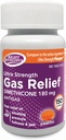 Gas Relief Ultra Strength, 180mg Simethicone (150 Softgels) Schnelles Relief aus Gas, Bloating, Vollständigkeit, schmerzhafte Störungen, im Vergleich zu Ultra Strength Phazyme Active Ingredient