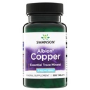 Swanson Kupfer Mineral Supplement - 2 mg (Kupfer Chelat) - Antioxidans, Immunsystem und Zellunterstützung - 300 Tabletten